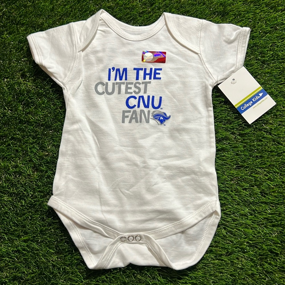 Infant Christopher Newport University College Kids Bodysuit
